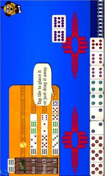 Domino Sim Mexican Train Lite游戏截图3