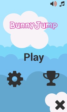 Easter Cute Bunny Jump游戏截图1