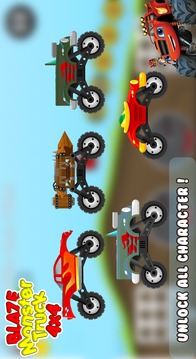 Blaze Monster Truck 4X4 Climb Race游戏截图2