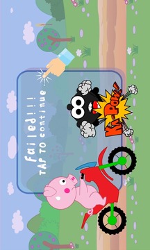 Peppie Pig Motocross Racing游戏截图5