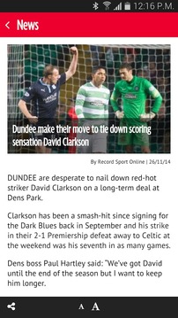 Daily Record Football游戏截图4