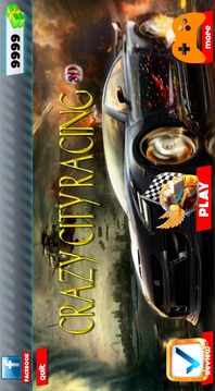 Crazy City Racing 3D游戏截图1