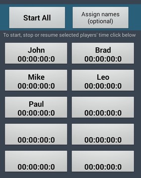 Multiple timer for sports游戏截图3
