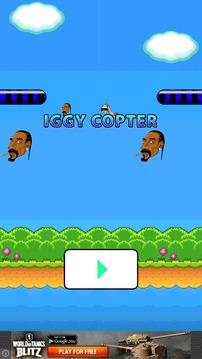 Iggy vs Snoop Dogg Copter游戏截图1