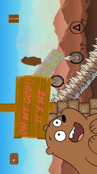 Grizz The Bear in Super Runner Bare Bear Adventure游戏截图2