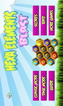 Hexa Elements Blast游戏截图1