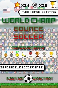 World Champ Bounce Soccer游戏截图1