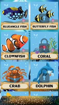 Sea World Puzzle for Kids游戏截图2