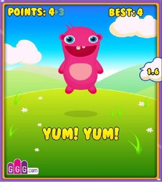 Feed Cute Monster Game游戏截图3