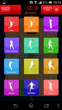 Sportzstats Basketball游戏截图3