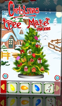 Christmas Tree Maker For Kids游戏截图1