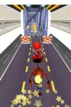 Subway Crash Run Bandicoot Adventure游戏截图1