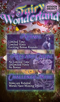 Hidden Object - Fairy Wonder游戏截图3