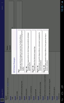 LLUmpires.com Rules Index 2015游戏截图4