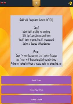 Guess Lyrics: Little Mix游戏截图2