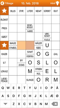 Krydsord.dk Den lette游戏截图2