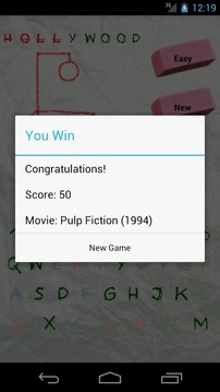 Hollywood Hangman游戏截图4