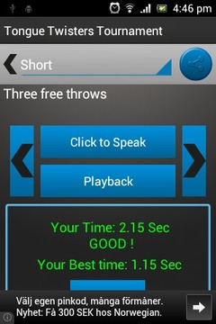Tongue Twisters Tournament游戏截图5