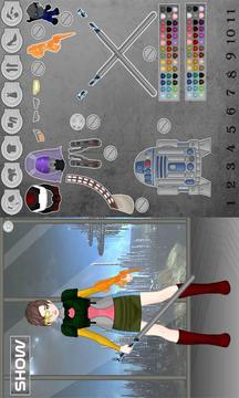 Science-Fiction Dress Up游戏截图3