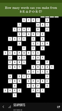 SpellGrid : Boggle + Scrabble游戏截图1