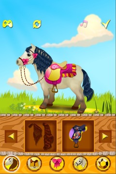 Cute Little Pony Dress Up游戏截图1