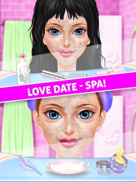 Lipstick Maker Makeup Salon - Date Love Story游戏截图4