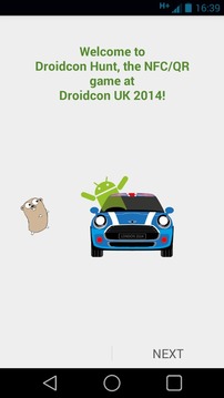 Droidcon UK 2014 Treasure Hunt游戏截图1