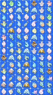 Onet Cute Fishes游戏截图2