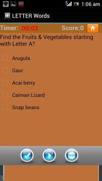 Letter Words Quiz A To Z游戏截图4