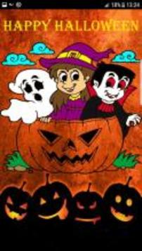 Happy Halloween Coloring Book游戏截图1