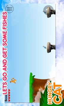 Hungry Cat - Cat and Fish Game游戏截图2