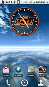 Oklahoma State Live Clock游戏截图2