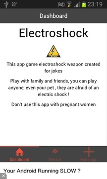 Taser guns electroshock game游戏截图1