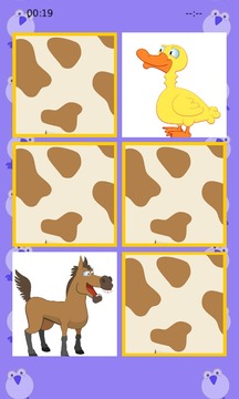Farm Animal Fun Memory Puzzle游戏截图1