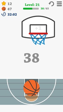 Basketball shooter challenge游戏截图3