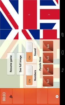 World Flags Quiz Slide Puzzle游戏截图3