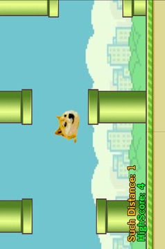 SuperAwesome Flappy Doge游戏截图4