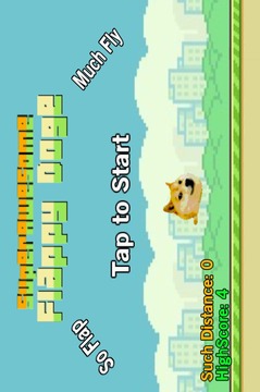 SuperAwesome Flappy Doge游戏截图5