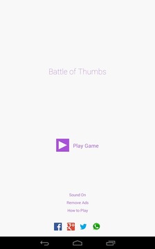 Battle of Thumbs - Free游戏截图5