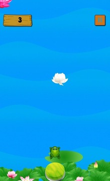 Frog Jump on River - Jump Frog游戏截图3