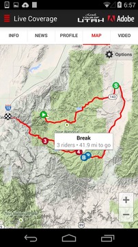 2014 Tour of Utah Tour Tracker游戏截图4