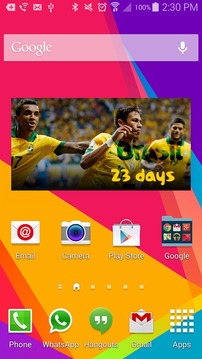 Brazil WC 2014 Countdown游戏截图2