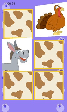Farm Animal Fun Memory Puzzle游戏截图2