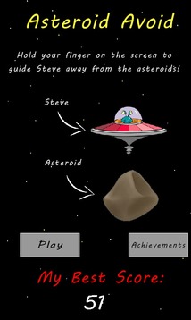 Asteroid Avoid游戏截图1
