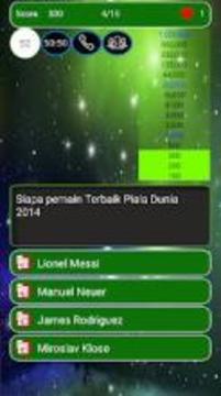 Kuis Millionaire Piala Dunia游戏截图1