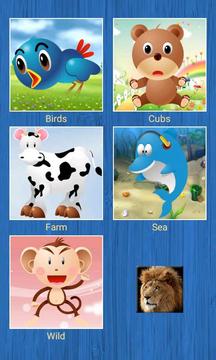 Slide Puzzle -Animals游戏截图2