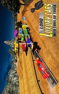 Offroad Car Transport Trailer Sim: Transport Games游戏截图2