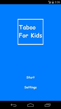 Taboo For Kids游戏截图1