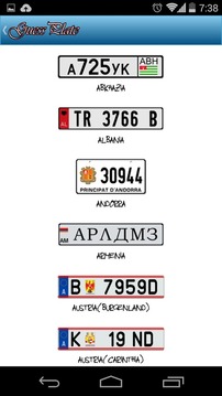 Guess License Plate游戏截图4