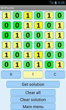 Binary Puzzle Solver Lite游戏截图3